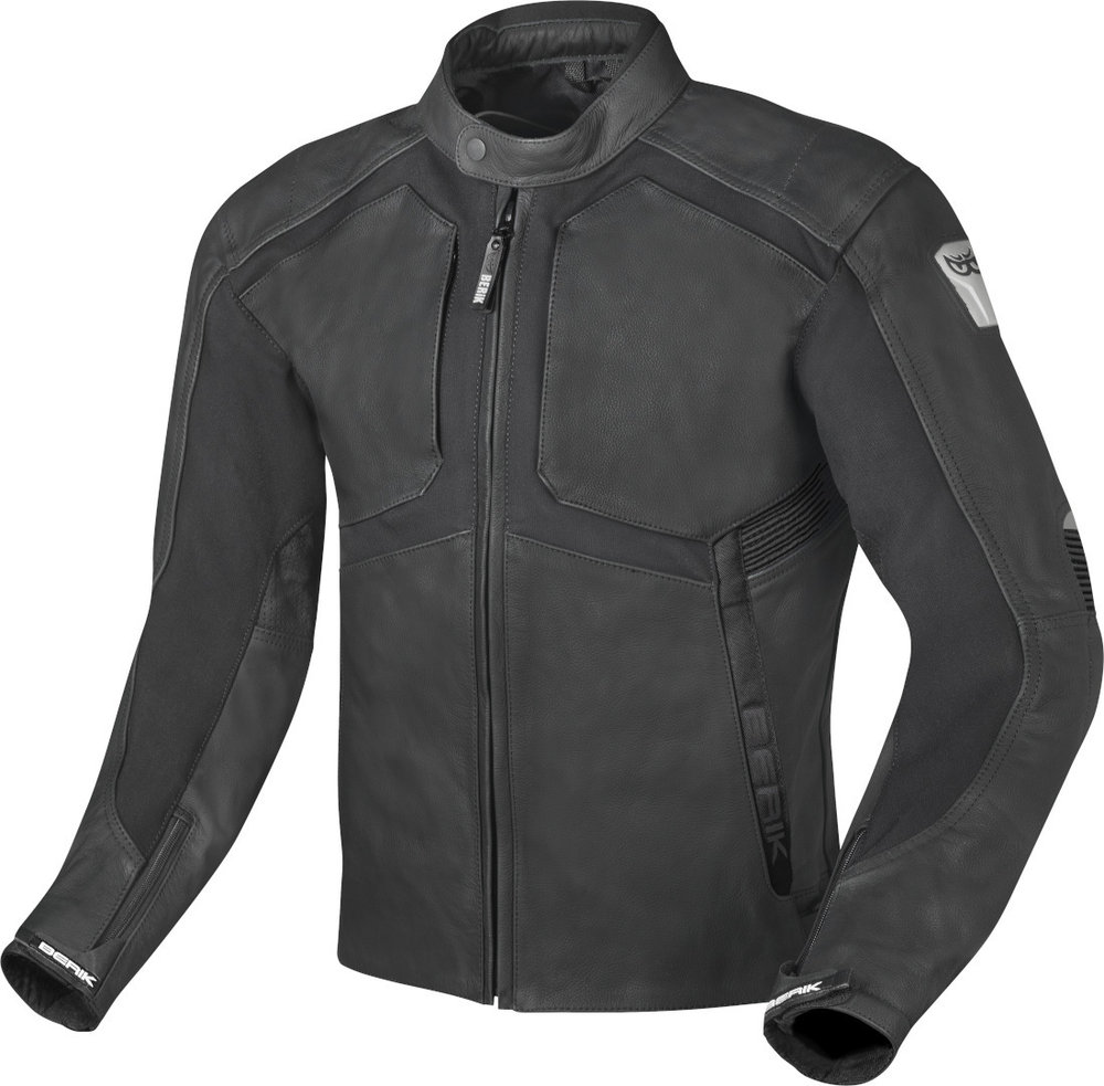 Berik Flexius Chaqueta de cuero de motocicleta