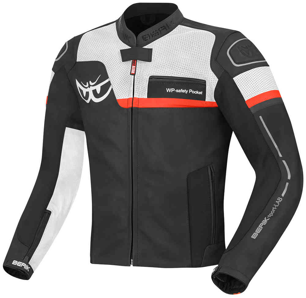 Berik Sportivo Chaqueta de cuero de motocicleta