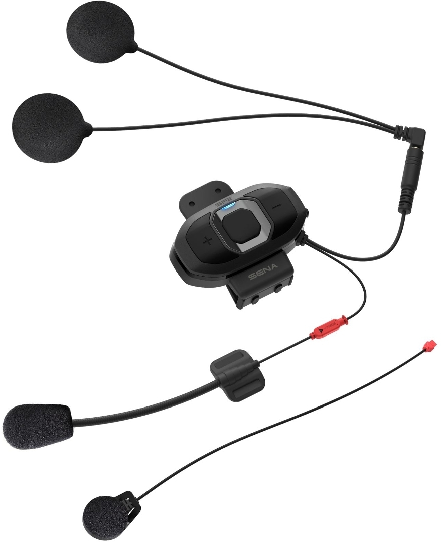 Sena SF2 Bluetooth Communication System Single Pack, black, black, Size One Size