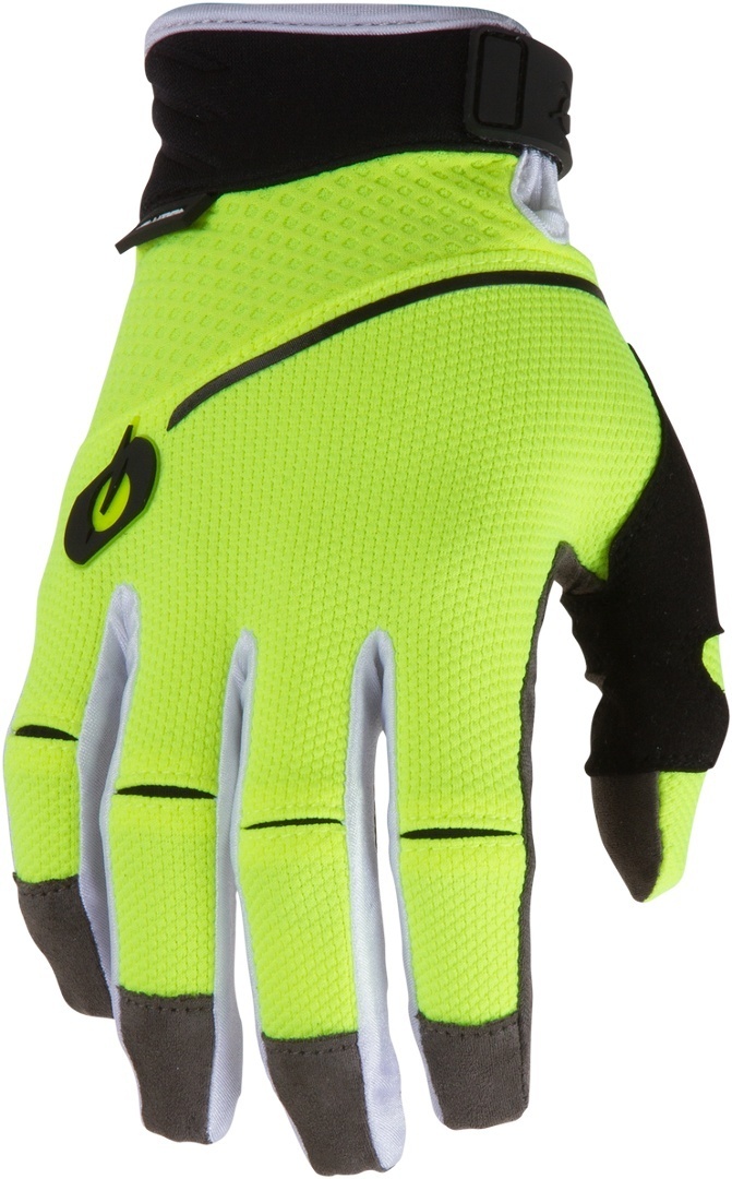 Oneal Revolution Motocross Gloves, yellow, Size S, yellow, Size S