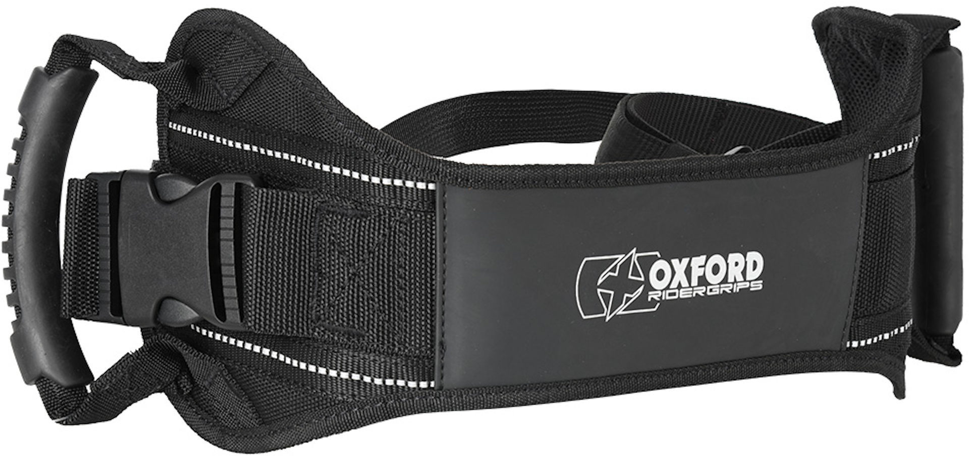 Oxford RiderGrips Belt, black, black, Size One Size
