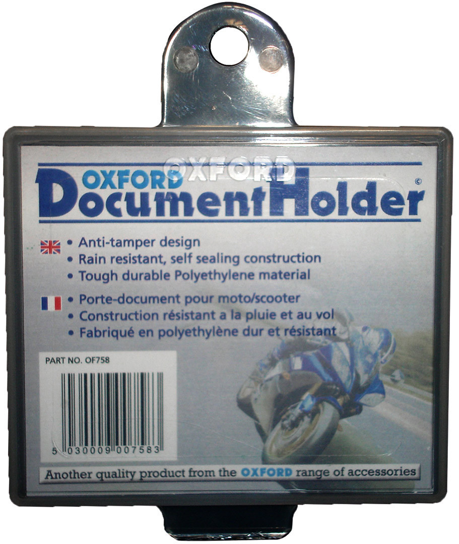 Oxford Document Holder, black, black, Size One Size