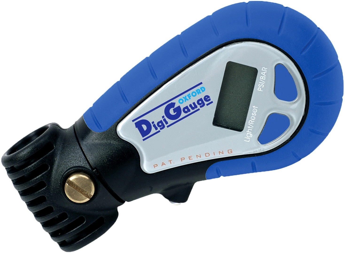 Oxford Digi Pressure Gauge, blue, blue, Size One Size