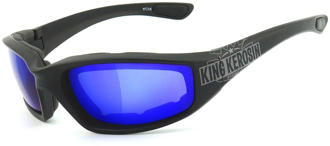 King Kerosin KK140 Sonnenbrille, blau für Männer