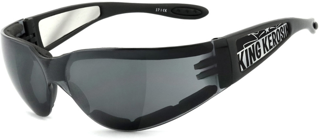 King Kerosin KK205 Sonnenbrille, schwarz-grau für Männer