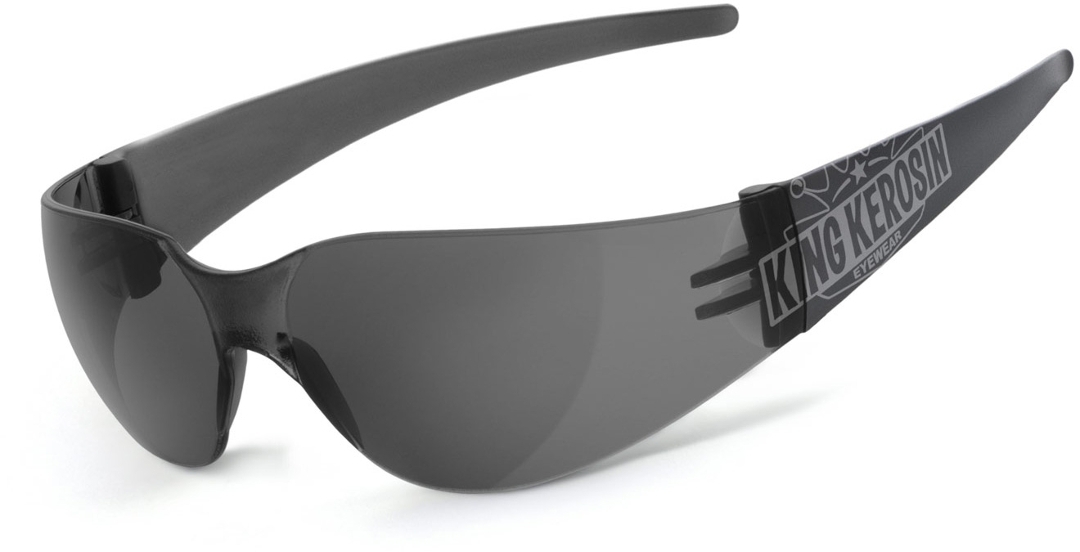 King Kerosin KK206 Sonnenbrille, schwarz-grau für Männer
