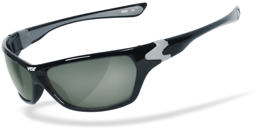 HSE SportEyes Highsider Polarizing Sunglasses, black, black, Size One Size