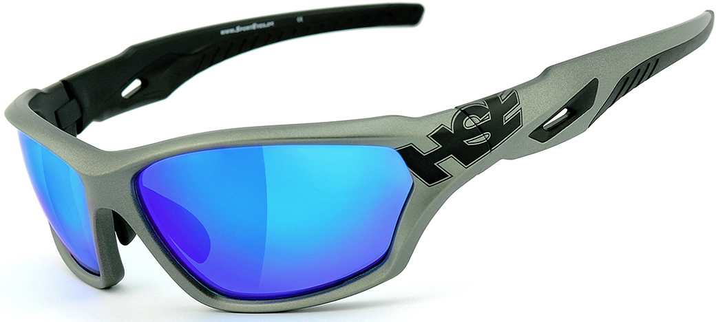 HSE SportEyes 2093 Sunglasses, grey-turquoise, grey-turquoise, Size One Size