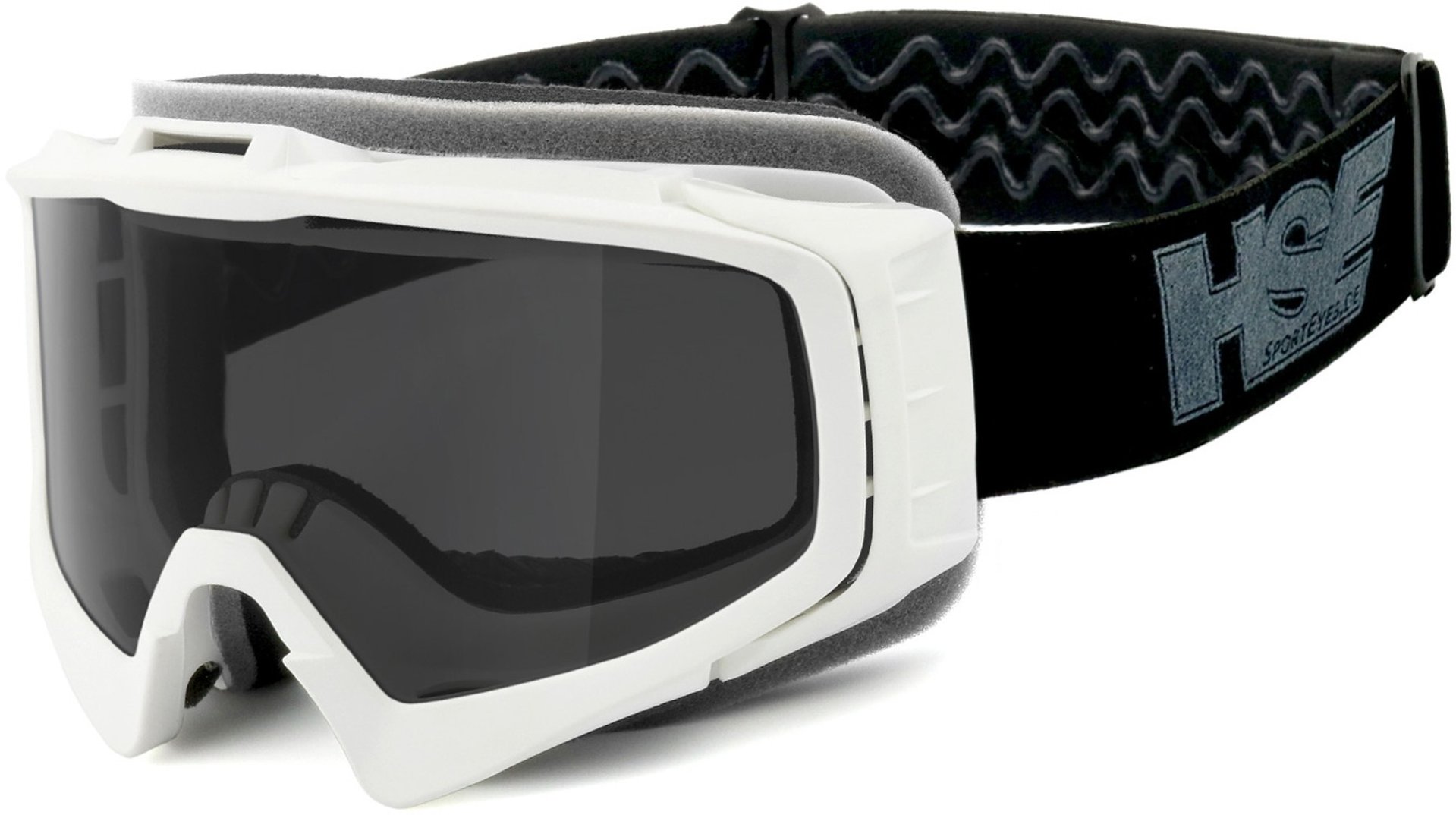 HSE SportEyes 2305 Motocross Goggles, black, black, Size One Size