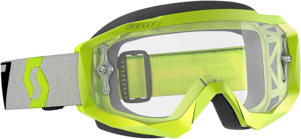 Scott Hustle X Clear Motocross Goggles