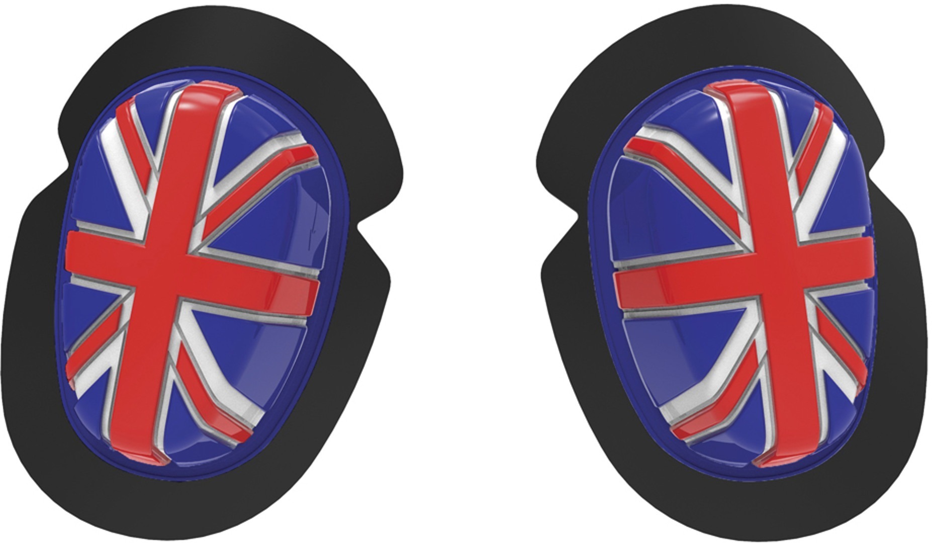 Oxford Union Jack Knee Sliders, red-blue, red-blue, Size One Size