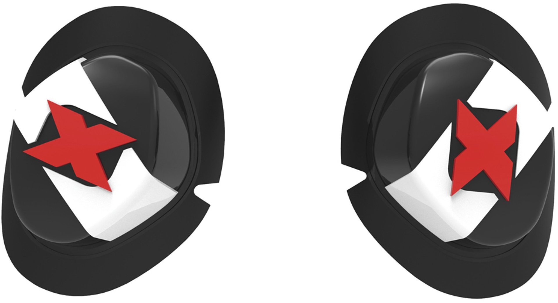 Oxford Icon Knee Sliders, black-white, black-white, Size One Size