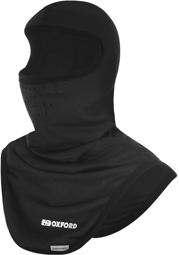 Oxford Deluxe Micro Fleece Balaclava, black, black, Size One Size