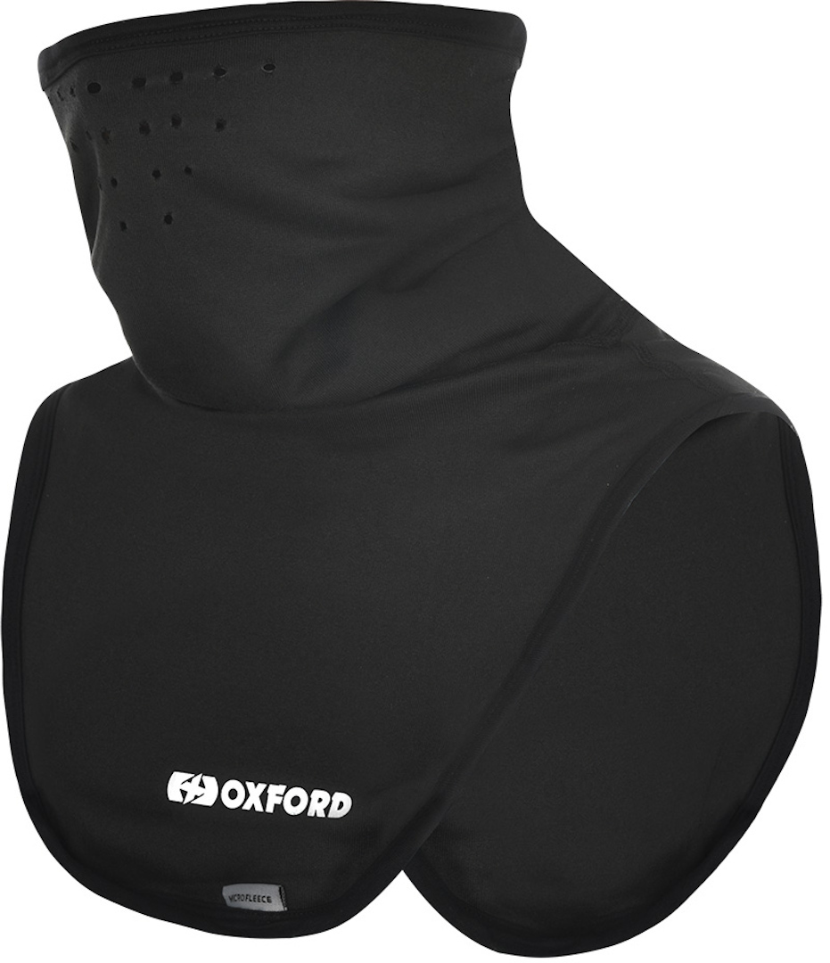 Oxford Deluxe Micro Fleece Neck Tube, black, black, Size One Size