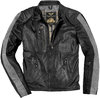 Black-Cafe London Vintage Chaqueta de cuero de motocicleta