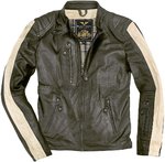 Black-Cafe London Vintage Jaqueta de cuir de motociclisme