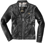 Black-Cafe London Milano 2.0 Chaqueta de cuero de motocicleta