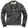 {PreviewImageFor} Black-Cafe London New York Giacca in pelle motociclistica