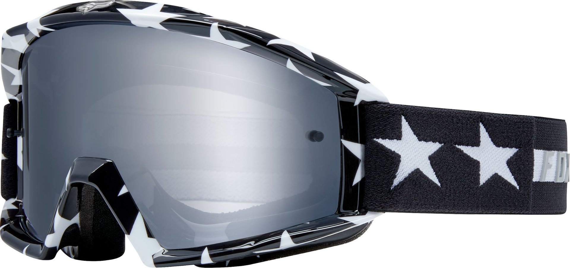 FOX Main Stripe Motorcross bril, zwart-wit