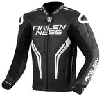 Arlen Ness Sugello Chaqueta de cuero para motocicleta