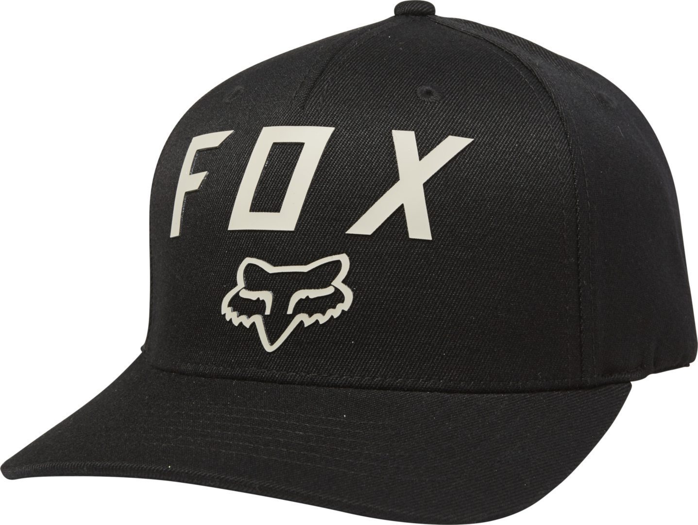 FOX Number 2 Flexfit Kappe, schwarz-grün, Größe L XL, schwarz-grün, Größe L XL