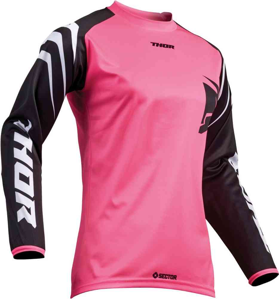 Thor Sector Zones S8W Blk Pink Jersey feminino