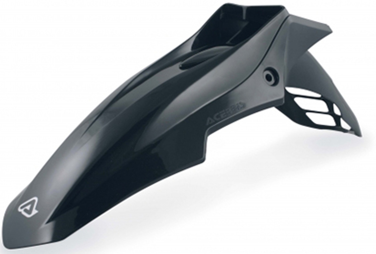 Acerbis Parafango Supermoto Evolution Fender, black, black, Size One Size