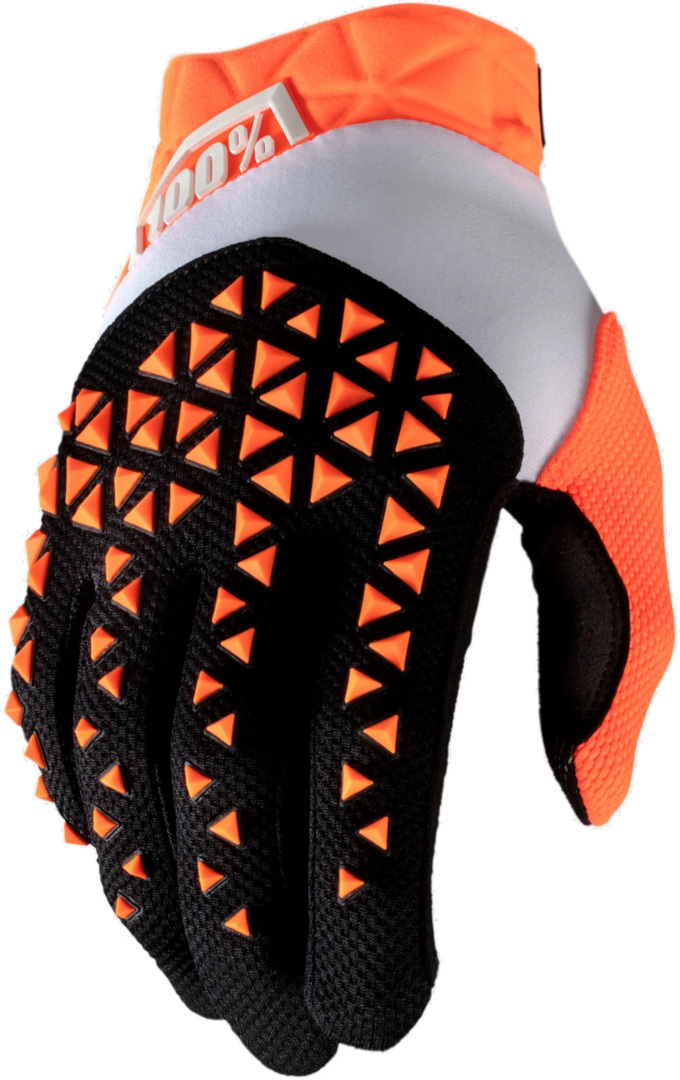100% Airmatic Handschuhe, orange, Größe S, orange, Größe S