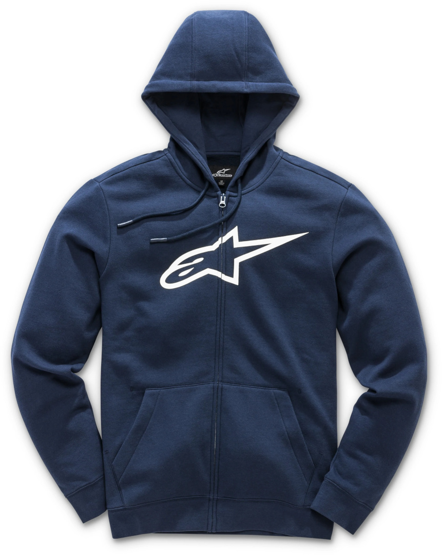 Alpinestars Ageless II Hoodie, white-blue, Size 2XL, white-blue, Size 2XL
