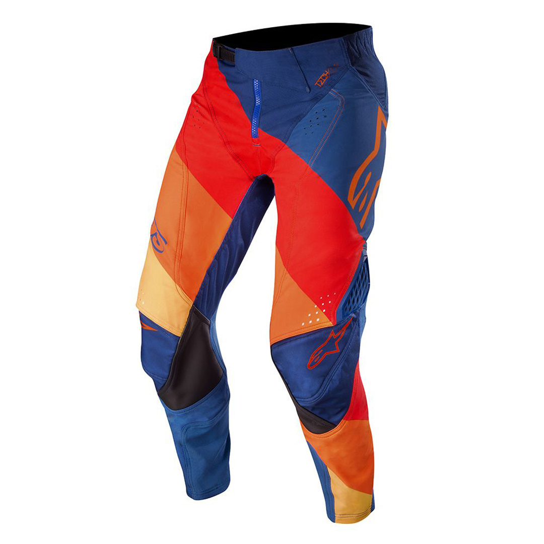 Alpinestars Techstar Venom Motocross Broek 2018, grijs-blauw, afmeting 30