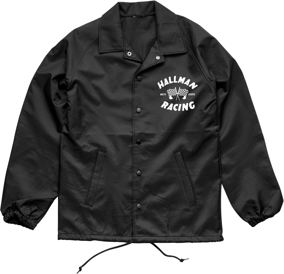 Image of Thor Hallman Finish Line Windbreaker Giacca, nero, dimensione S