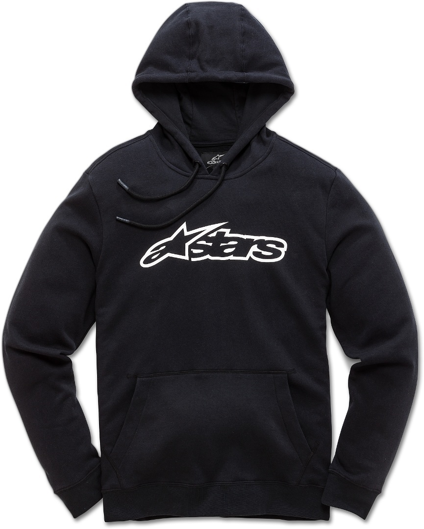Alpinestars Blaze Kinder Hoodie, schwarz-weiss, Größe S, schwarz-weiss, Größe S