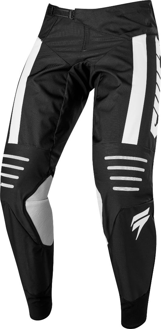 Shift 3LACK Strike Motocross Hose, schwarz-weiss, Größe 38, schwarz-weiss, Größe 38