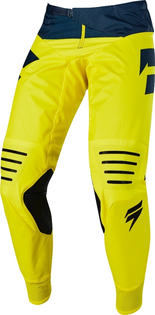 Image of Shift 3LACK Mainline Pantaloni motocross, blu-giallo, dimensione 32