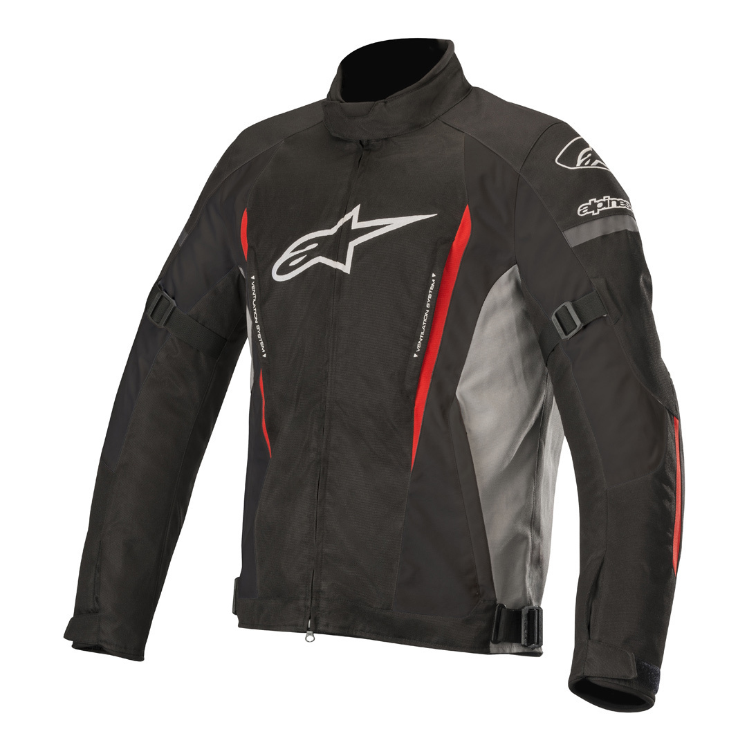 Alpinestars Gunner v2 водонепроницаемая мотоциклетная текстильная куртка Черный/Красный 3XL 