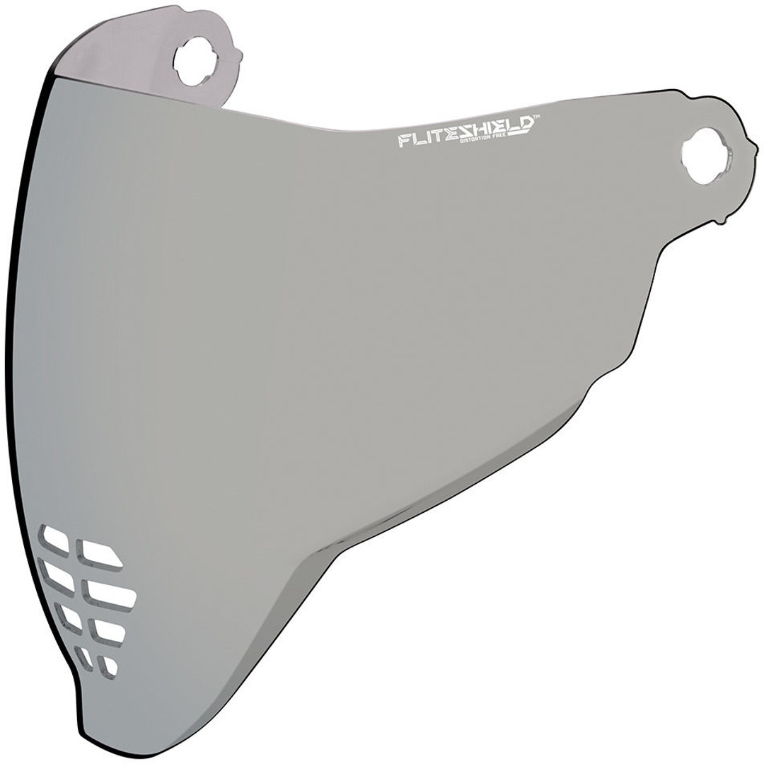 Image of Icon Fliteshield Visiera, argento