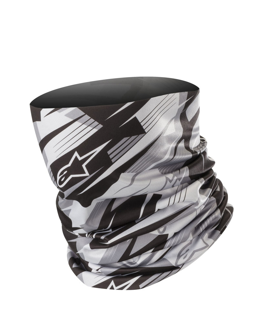 Alpinestars Blurred Tube de cou, noir-gris