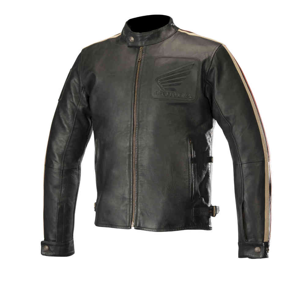 Jaqueta couro honda discount