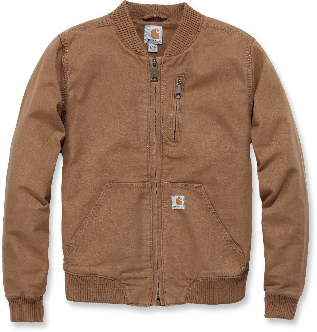 Image of Carhartt Crawford Giacca Bomber-Donna, marrone, dimensione S per donne