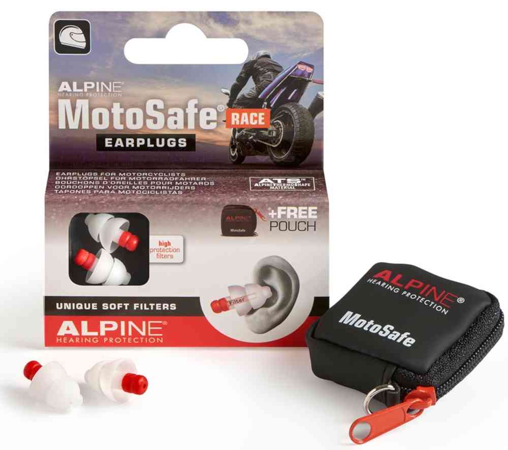 Alpine MotoSafe Race Špunty do uší