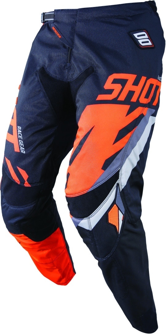 Shot Contact Score Motocross Pants, black-orange, Size 30, black-orange, Size 30