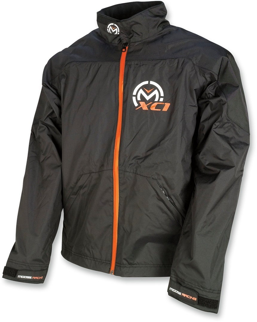 Moose Racing XC1 Youth Rain Jacket, black, Size 40, black, Size 40