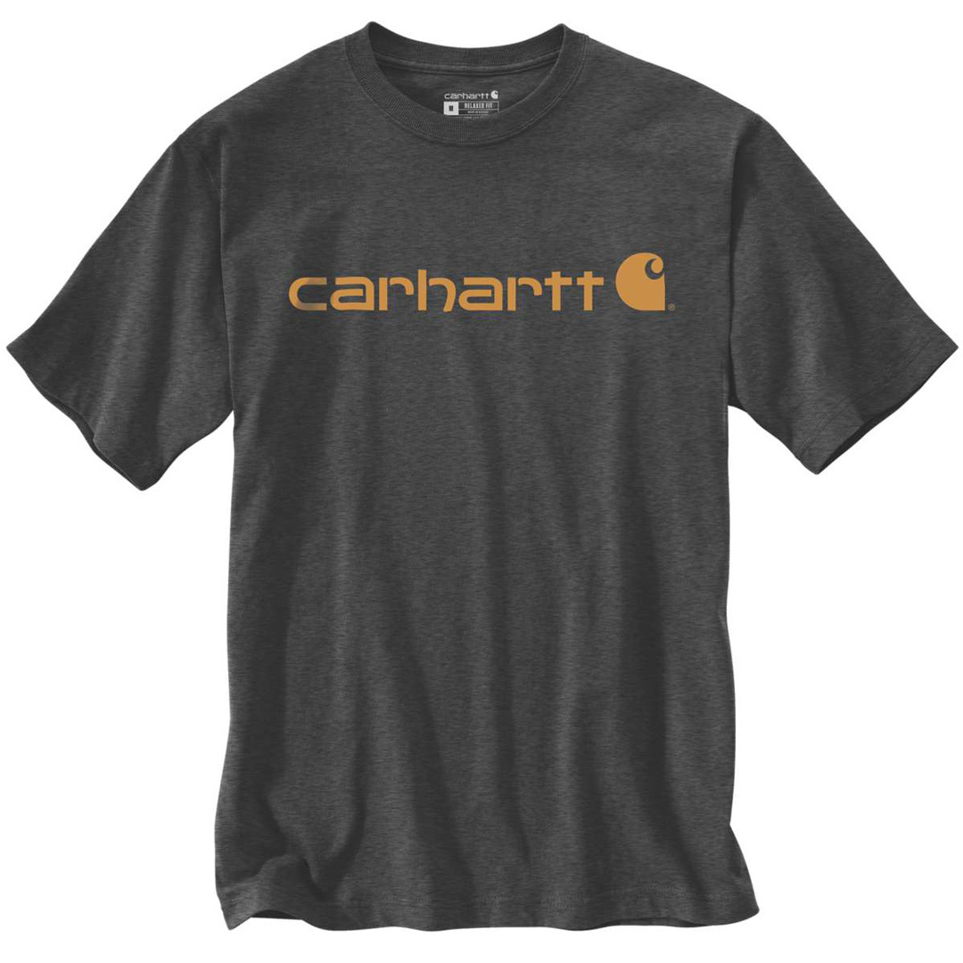 Carhartt EMEA Core Logo Workwear Short Sleeve T-shirt, grijs, afmeting M voor man