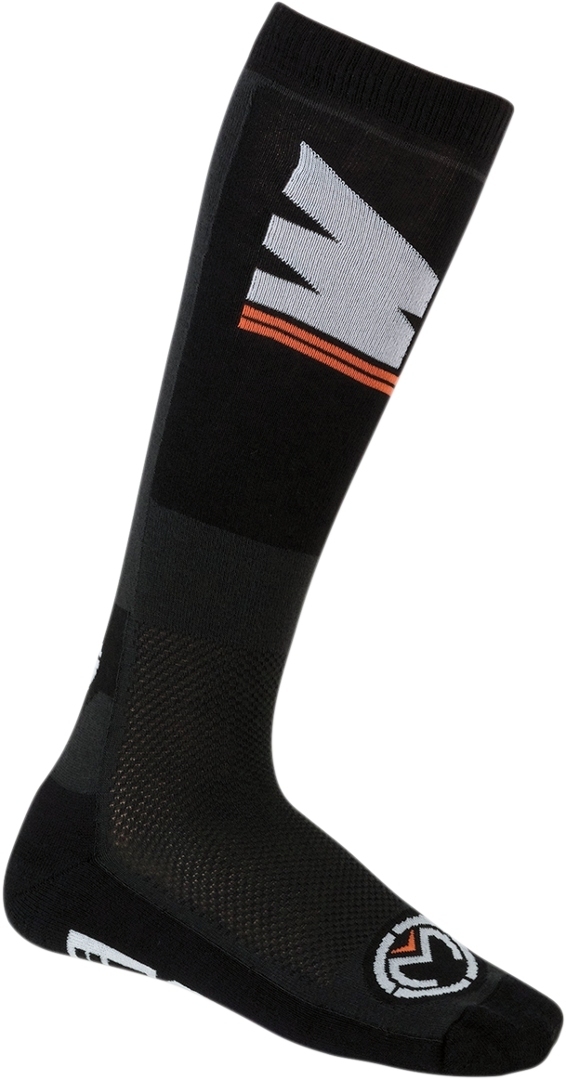 Moose Racing M1 Black Socken, schwarz, Größe L XL, schwarz, Größe L XL