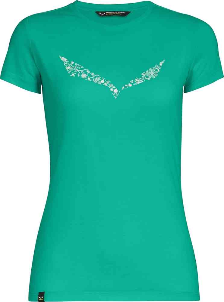 Salewa Solid Dri-Rel SS Tee Dames T-Shirt