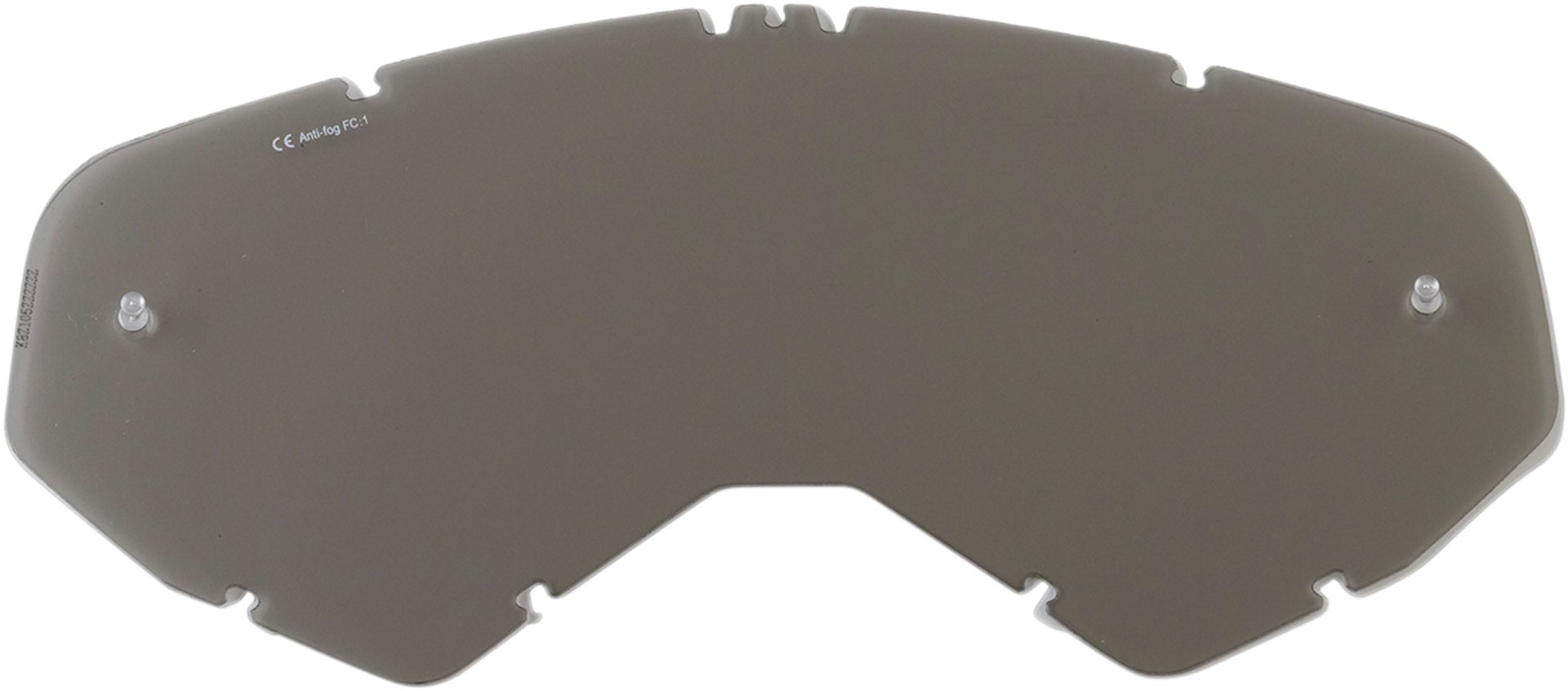 Moose Racing XCR Ersatzscheibe, schwarz-grau, schwarz-grau