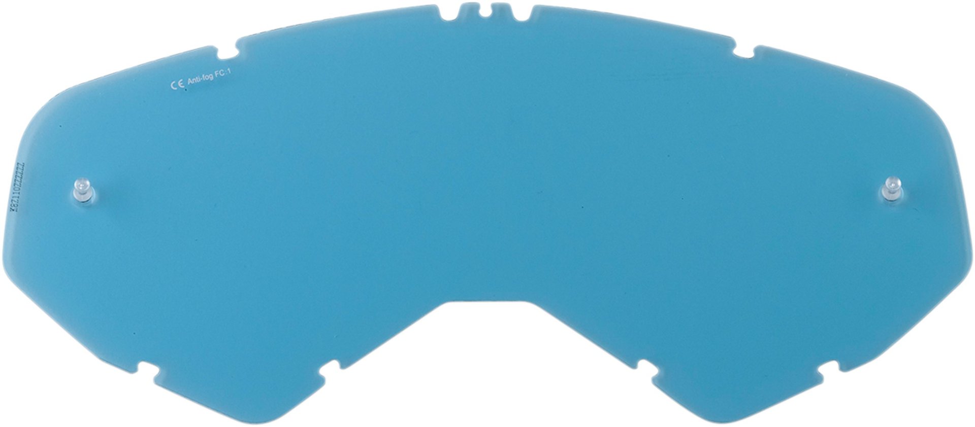 Moose Racing XCR Ersatzscheibe, blau, blau