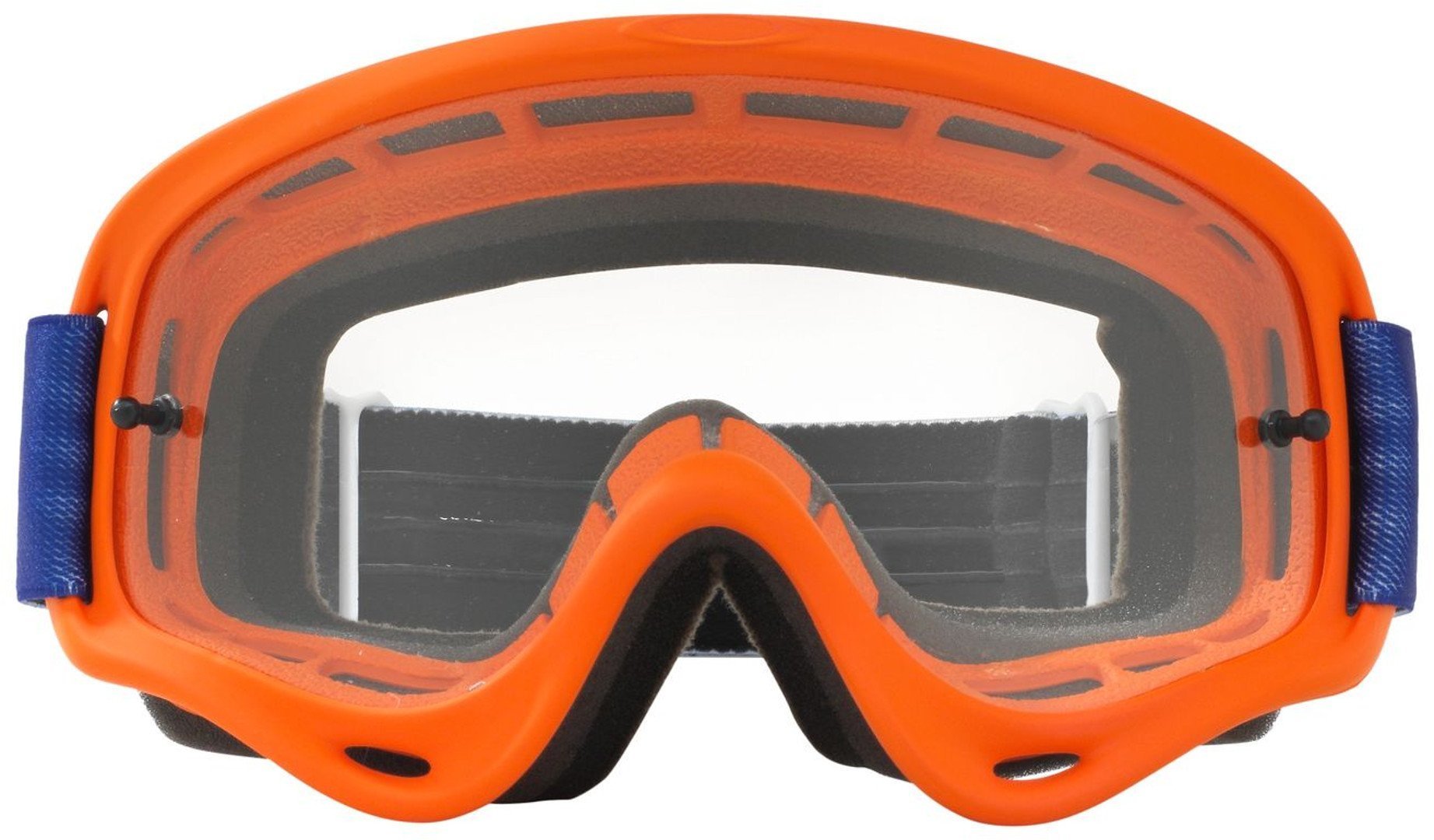 Oakley O-Frame XS Shockwave Lunettes de Motocross jeunes, bleu-orange