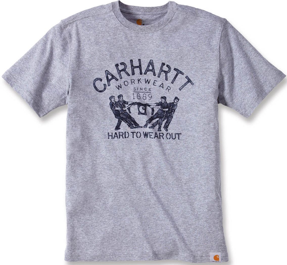Carhartt Hard To Wear Out T-Shirt, grijs, afmeting S