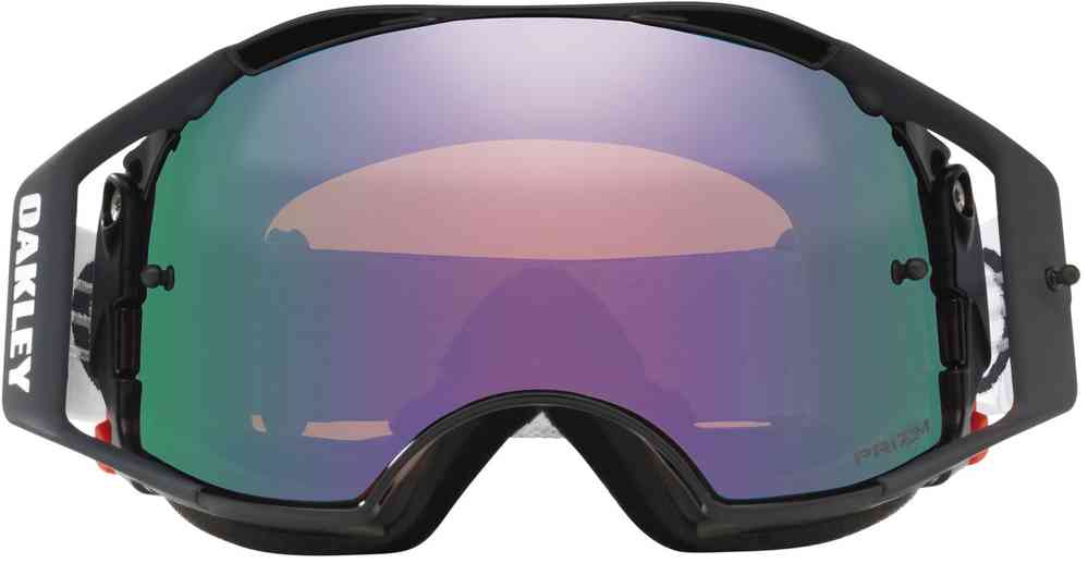 Oakley Airbrake Jet Black Prizm Jade Iridium Motorcross bril